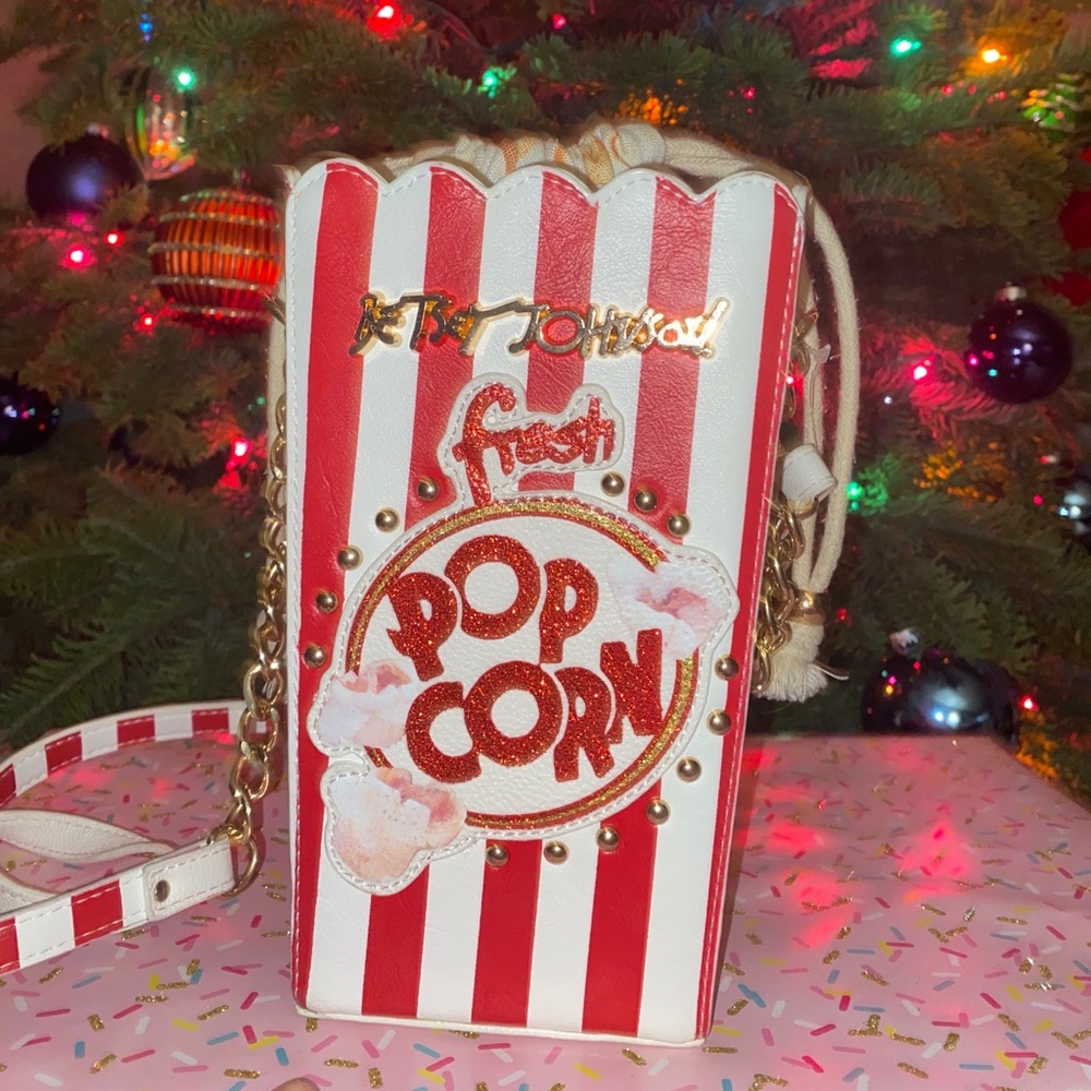 Sold Johnson butter me up popcorn purse